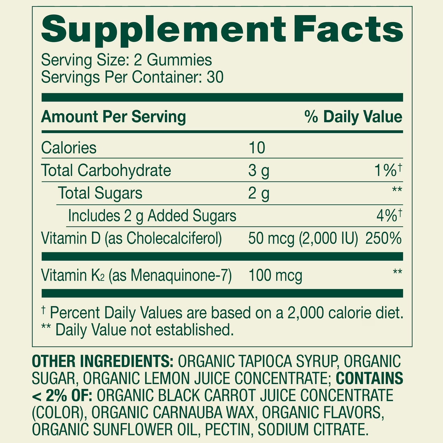 (3 pack) Spring Valley Vitamin K2 + Vitamin D3 Gummies, Mixed Berry, 60 Count, Supplement for Bone and Immune Health