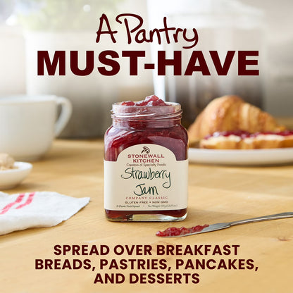 Stonewall Kitchen, non GMO, Strawberry Jam, 12.5 oz. Jar