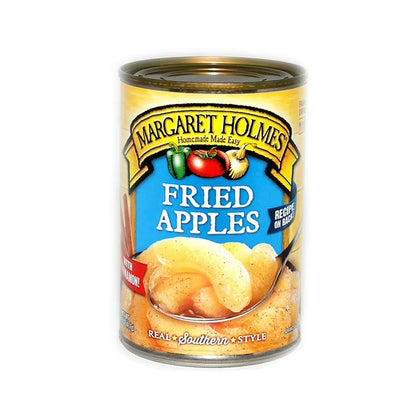 Margaret Holmes Fried Apples with Cinnamon, 15 oz Cans (Pack of 6), Bundled with JFS Recipe Card