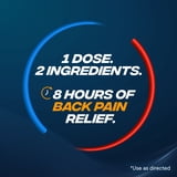Advil Dual Action Pain Relievers for Back Pain Relief Caplets, 250Mg Ibuprofen and 500Mg Acetaminophen, 72 Count