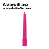 Revlon ColorStay Lip Liner Pencil with Built-in Sharpener, Longwearing & Defined Rich Lip Colors, 677 Fuchsia, 0.01 oz