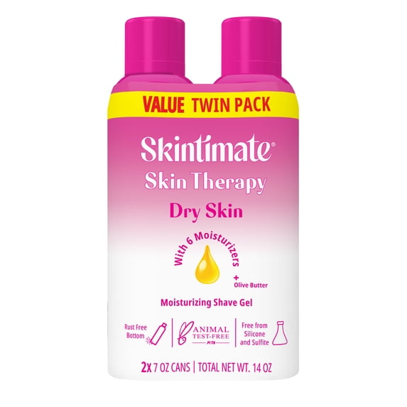 Venus ComfortGlide White Tea Razor and Skintimate Dry Skin Shave Gel Bundle