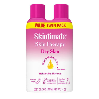 Venus ComfortGlide White Tea Razor and Skintimate Dry Skin Shave Gel Bundle