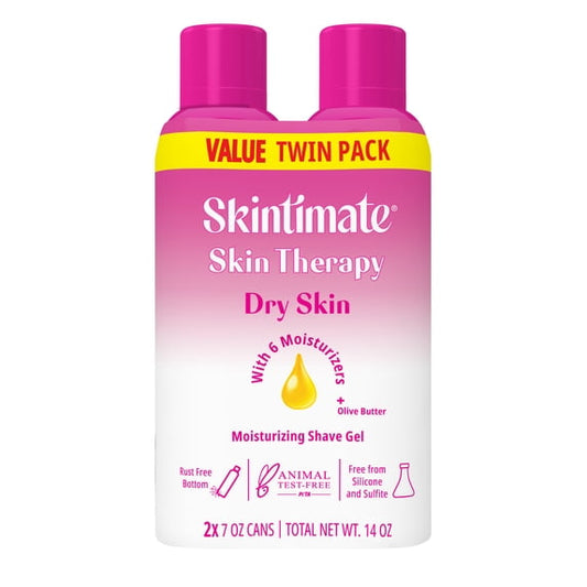 Venus ComfortGlide White Tea Razor and Skintimate Dry Skin Shave Gel Bundle
