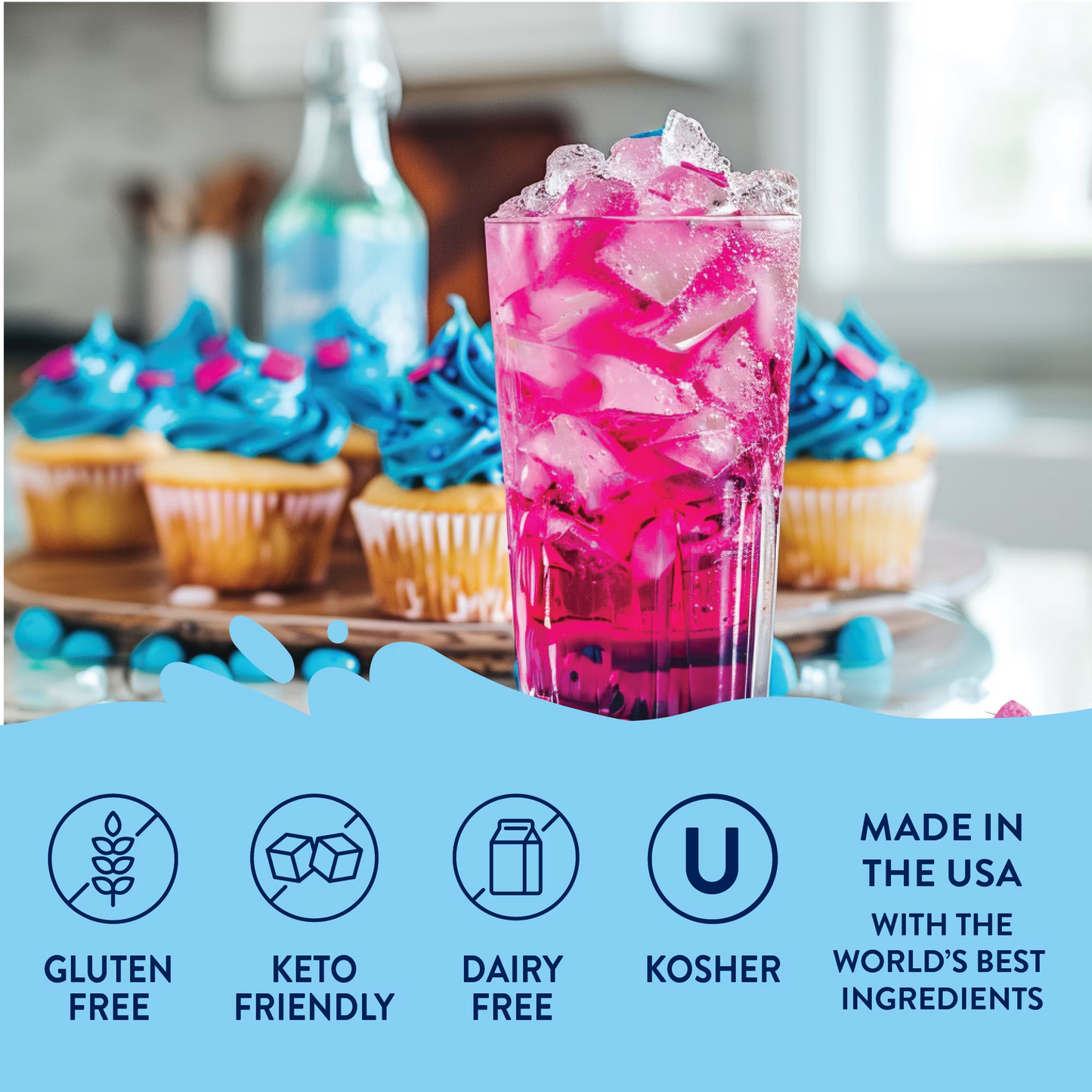 Jordan's Skinny Mixes Sugar Free Unicorn Syrup, 25.4 Fl Oz