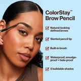 Revlon ColorStay Waterproof Eyebrow Pencil, Mechanical & Long Lasting, 215 Auburn, 0.021 oz