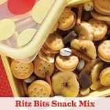 (3 pack) RITZ Bits Peanut Butter Sandwich Crackers, Snacks for Kids and Adults, Lunch Snacks, 8.8 oz