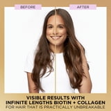 Pantene Pro-V Conditioner Miracle Infinite Lengths Biotin + Collagen 1 Minute Miracle, 10.9 fl oz