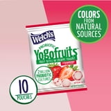 Welch's Probiotic Yogofruit Strawberry Fruit Snacks, .7 oz, 10 Count