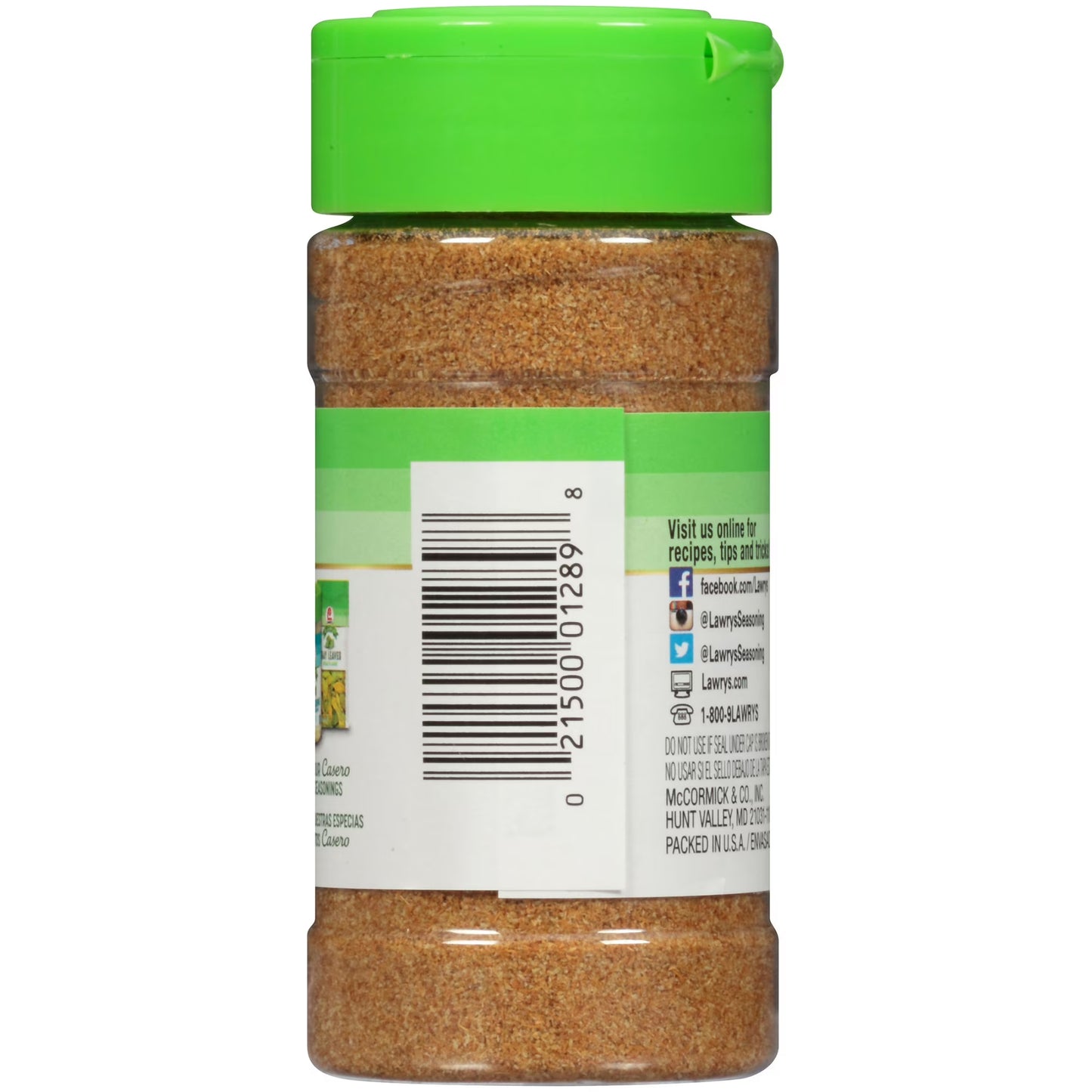 Lawry's Casero No Artificial Flavors Kosher Ground Cumin, 1.62 oz Bottle