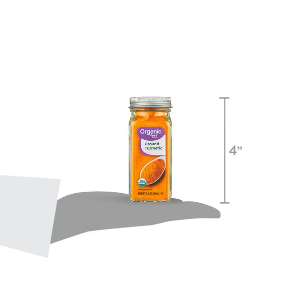 Great Value Organic Ground Turmeric, 1.8 oz