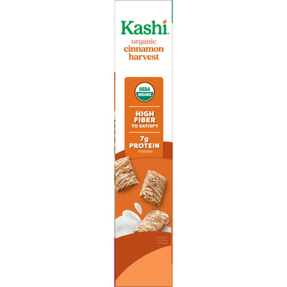 Kashi Cinnamon Harvest Breakfast Cereal Box, 18 oz
