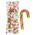 Mini Cherry Flavored Candy Canes, Individually Wrapped, 50 Count for Christmas