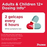 Tylenol Rapid Release Extra Strength Gelcaps, Acetaminophen 500 mg, Strong, Fast, 100 Count