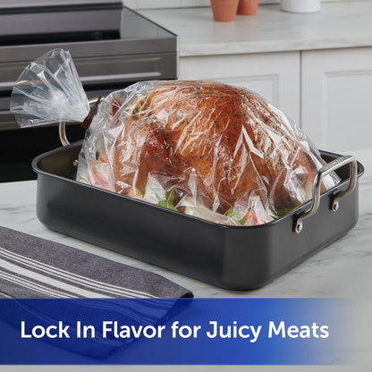 Reynolds Kitchens Turkey Size Oven Bags, Holds Up to 24 pounds, 2 Count