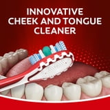 Colgate 360 Advanced Whitening Toothbrush Pack, Medium Adult Toothbrushes, 4 Pack