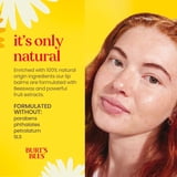 (3 pack) Burt's Bees 100% Natural Origin Moisturizing Beeswax Lip Balm, Peppermint, 1-Pack, 0.15 oz