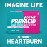 Prevacid 24HR Lansoprazole Delayed-Release Capsules for Heartburn Relief, 15 mg, 42 Count
