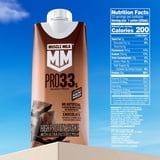 Muscle Milk 33g Pro High Protein Shake with Ultra Filtered Milk, Chocolate, 11 fl. oz., 15 pk.