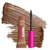 NYX Professional Makeup Thick It Stick It Thickening Brow Gel, Auburn