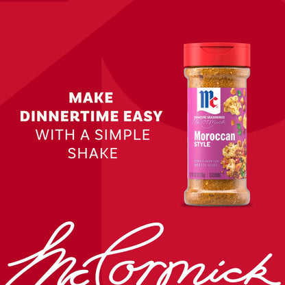 McCormick Moroccan Style Seasoning, 4.62 oz Packet