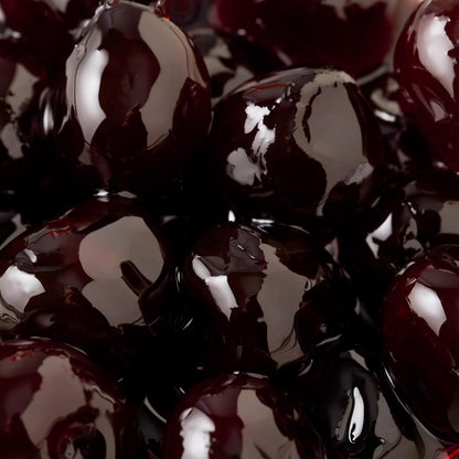 Gourmanity Cocktail Maraschino Cherries, Made from Italian Grown Marasca Cherries. Use in Manhattan, Old Fashioned, and Desserts (14.1oz Jar)