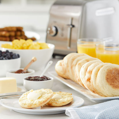 Great Value Original English Muffins, 24 oz Bag, 12 Count
