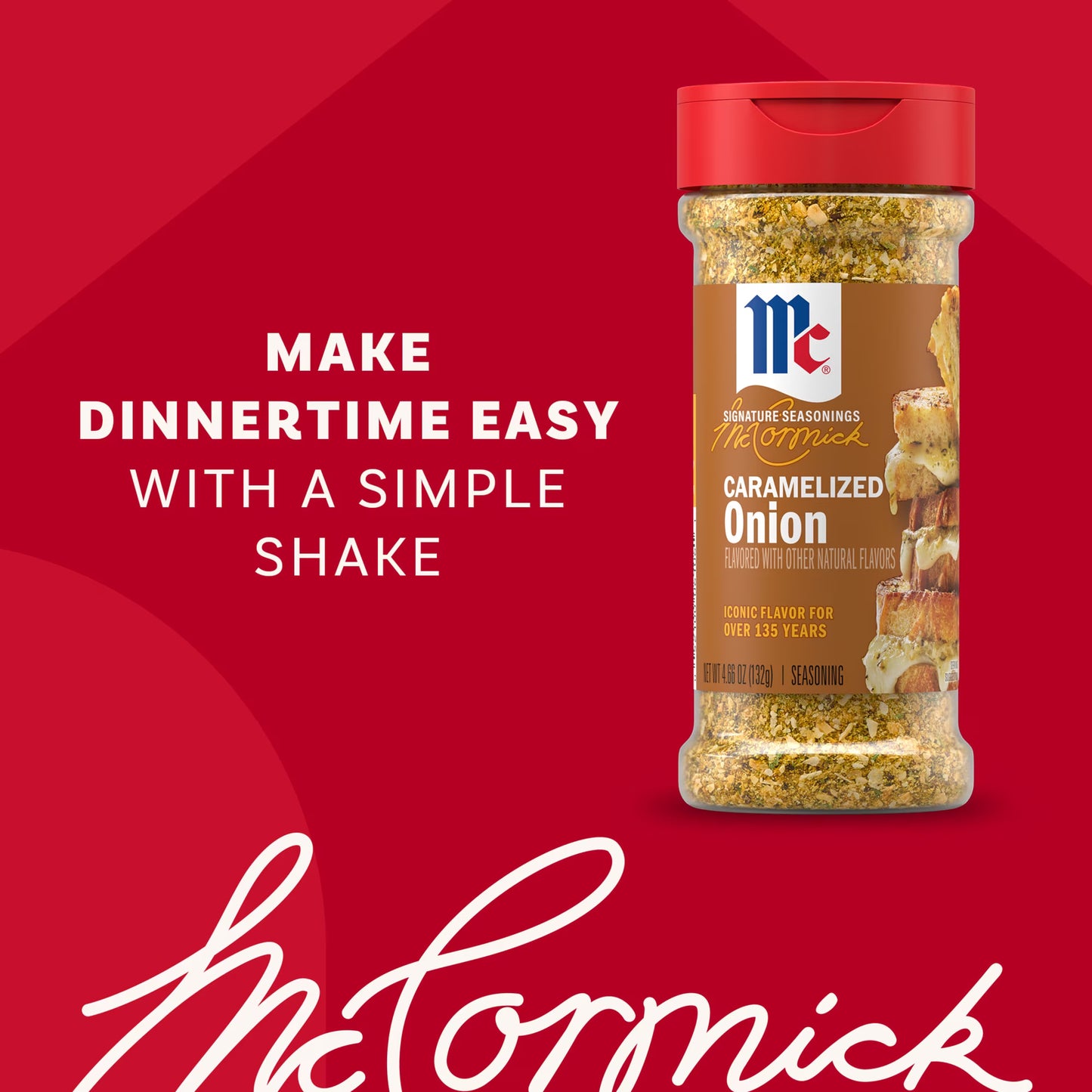 McCormick Caramelized Onion Seasoning, 4.66 oz Bottle