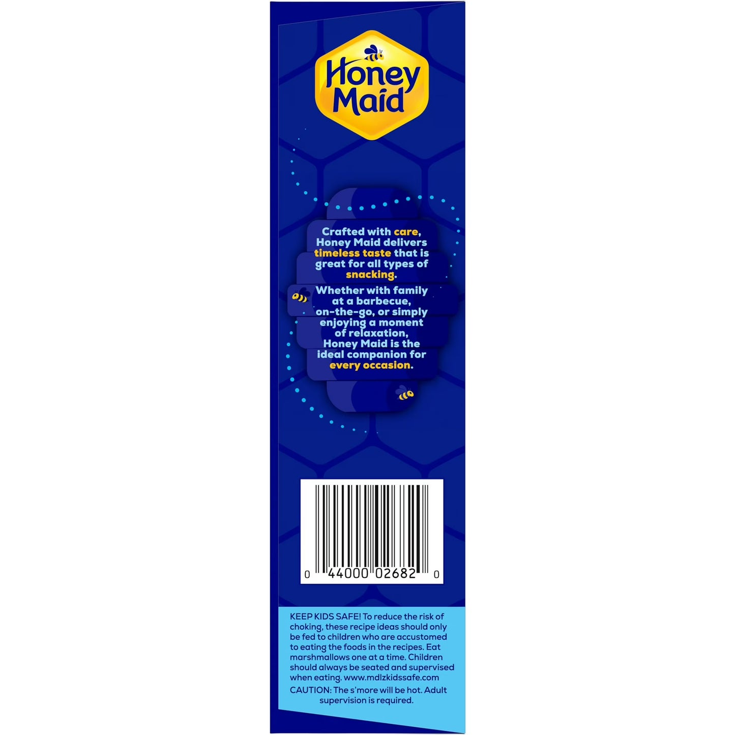 HONEY MAID Fresh Stacks Graham Crackers, Travel Snacks, 12.2 oz (6 Multi Snack Packs)