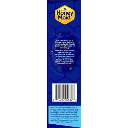HONEY MAID Fresh Stacks Graham Crackers, Travel Snacks, 12.2 oz (6 Multi Snack Packs)