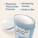 Secret Aluminum Free Women's Deodorant, Solid, Cotton, 2.4 oz