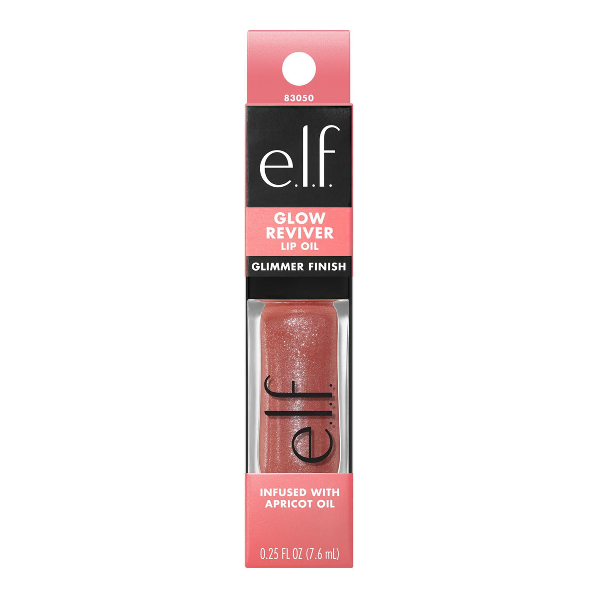 e.l.f. Glow Reviver Lip Oil Glimmer - Princess Cut - 0.25 fl oz