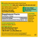 Nature Made Vitamin D 1000 IU Softgels, 650 ct.