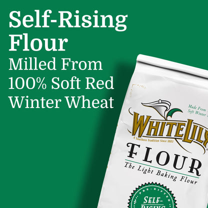 (4 pack) White Lily Self Rising Flour, 5 lb Bag