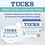 TUCKS Medicated Pads with Witch Hazel for Hemorrhoid Relief, 100 Count
