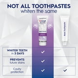 Crest 3D White Brilliance Vibrant Peppermint Teeth Whitening Toothpaste, 4.6 oz, Pack of 3 Tubes