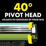 Gillette Mach3 Sensitive, Men's Disposable Shaving Razors with Pivoting Head, 7 Count