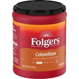 Folgers Colombian Ground Coffee, Medium Roast, 9.6 oz Canister 