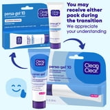 (2 pack) Clean & Clear Persa-Gel 10 Acne Treatment, Benzoyl Peroxide, 1 fl. oz