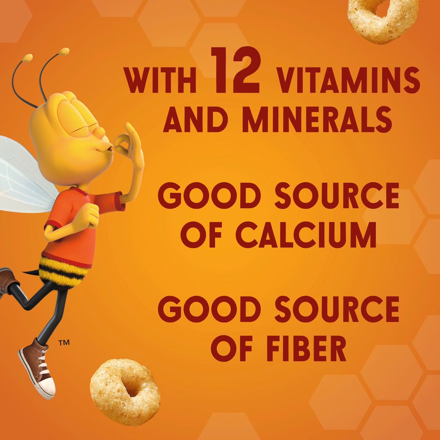 Honey Nut Cheerios, Heart Healthy Gluten Free Breakfast Cereal, Family Size, 18.8 oz
