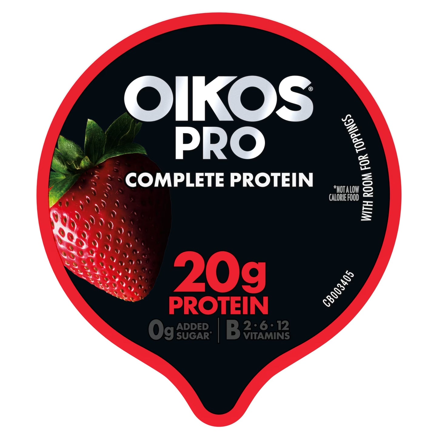 Oikos Pro 20g Protein, Strawberry Yogurt-Cultured Dairy Product, 5.3 oz