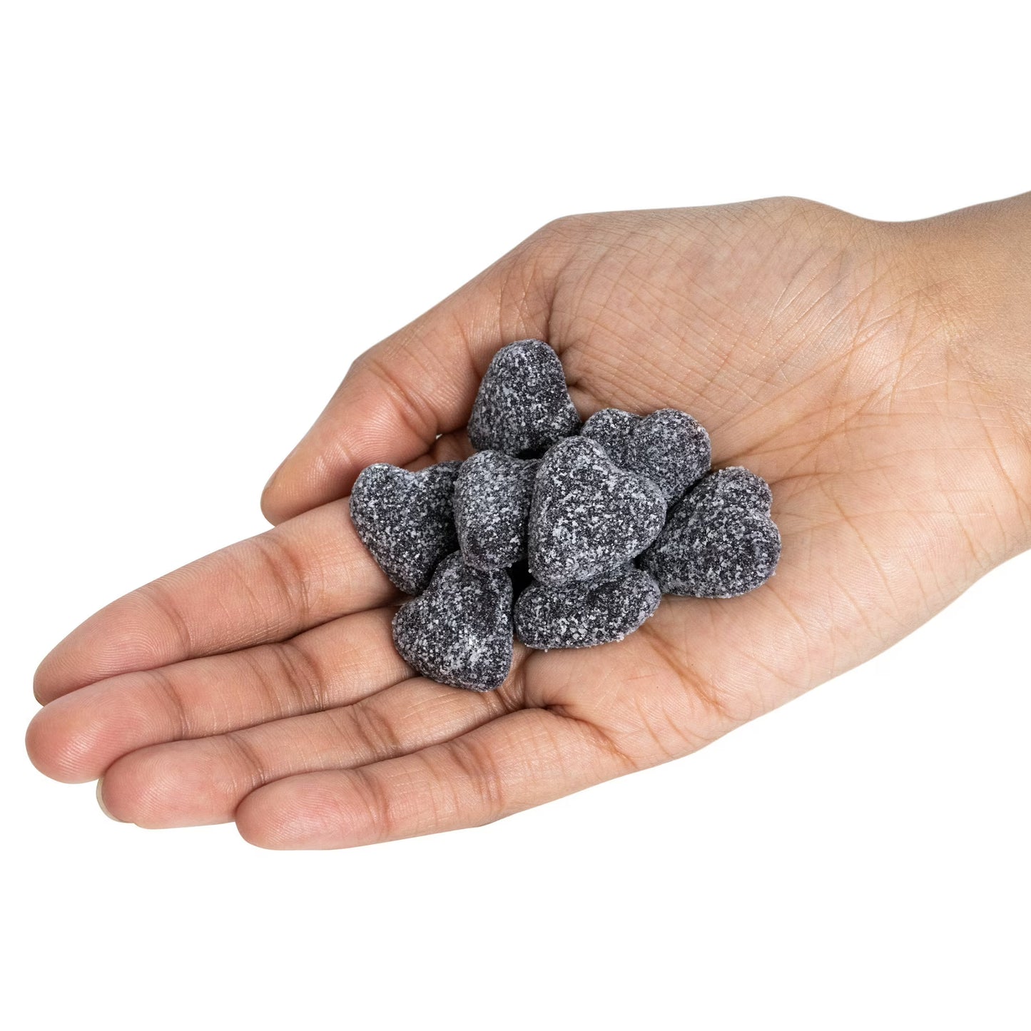 SOUR PATCH KIDS Sour Hearts Black Raspberry Soft & Chewy Candy, Valentines Candy, 3.08 oz
