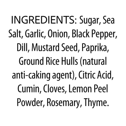 Merman’s Revenge Salmon Seasoning, 4.05 oz, Shaker