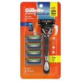 Gillette Fusion5 ProGlide Shaving Razor for Men, 1 Handle, 6 Blade Refills
