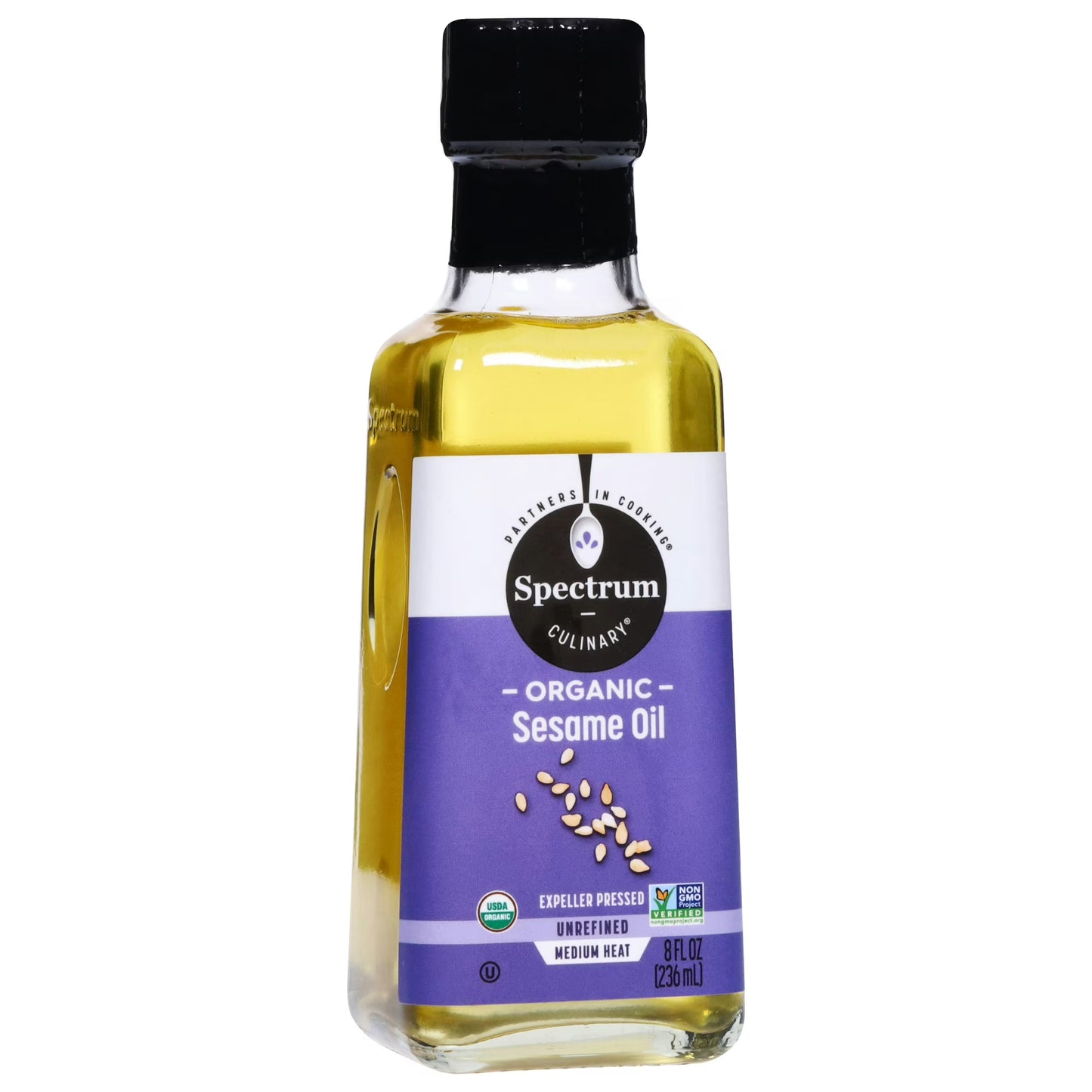 Spectrum Naturals Organic Unrefined Sesame Oil, 8 fl oz