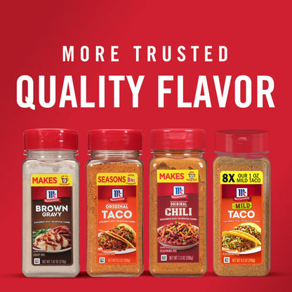 McCormick Original Taco Seasoning Mix, 8.5 oz Bottle