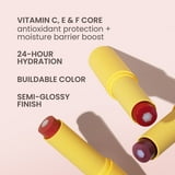 Burt's Bees Misty Mauve Tinted Boosted Lip Balm with Shea Butter, Misty Mauve, 0.16 oz.