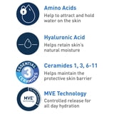 CeraVe Hydrating Cream-to-Foam Facial Wash, Fragrance Free Makeup Remover with Hyaluronic Acid for Dry Skin, 16 fl oz
