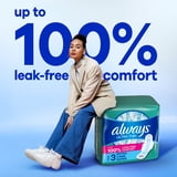 (3 pack) Always Ultra Thin Daytime Pads with Wings, Size 3, Unscented, 38 Count