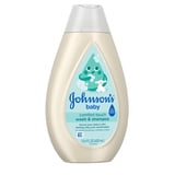 (3 pack) Johnson's Baby Comfort Touch Newborn Wash & Shampoo, 13.6 fl. oz